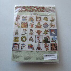 Holiday Minis Mary Engelbreit Bucilla 30 Value Pack Kit #86138, 2008